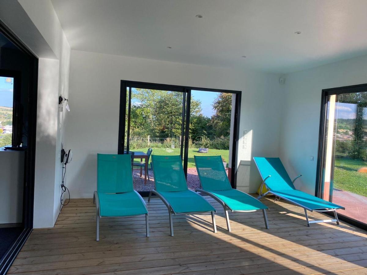 Maison Avec Piscine Interieure Privee Sans Vis A Vis Chauffee Toute L Annee Quiévrecourt Buitenkant foto