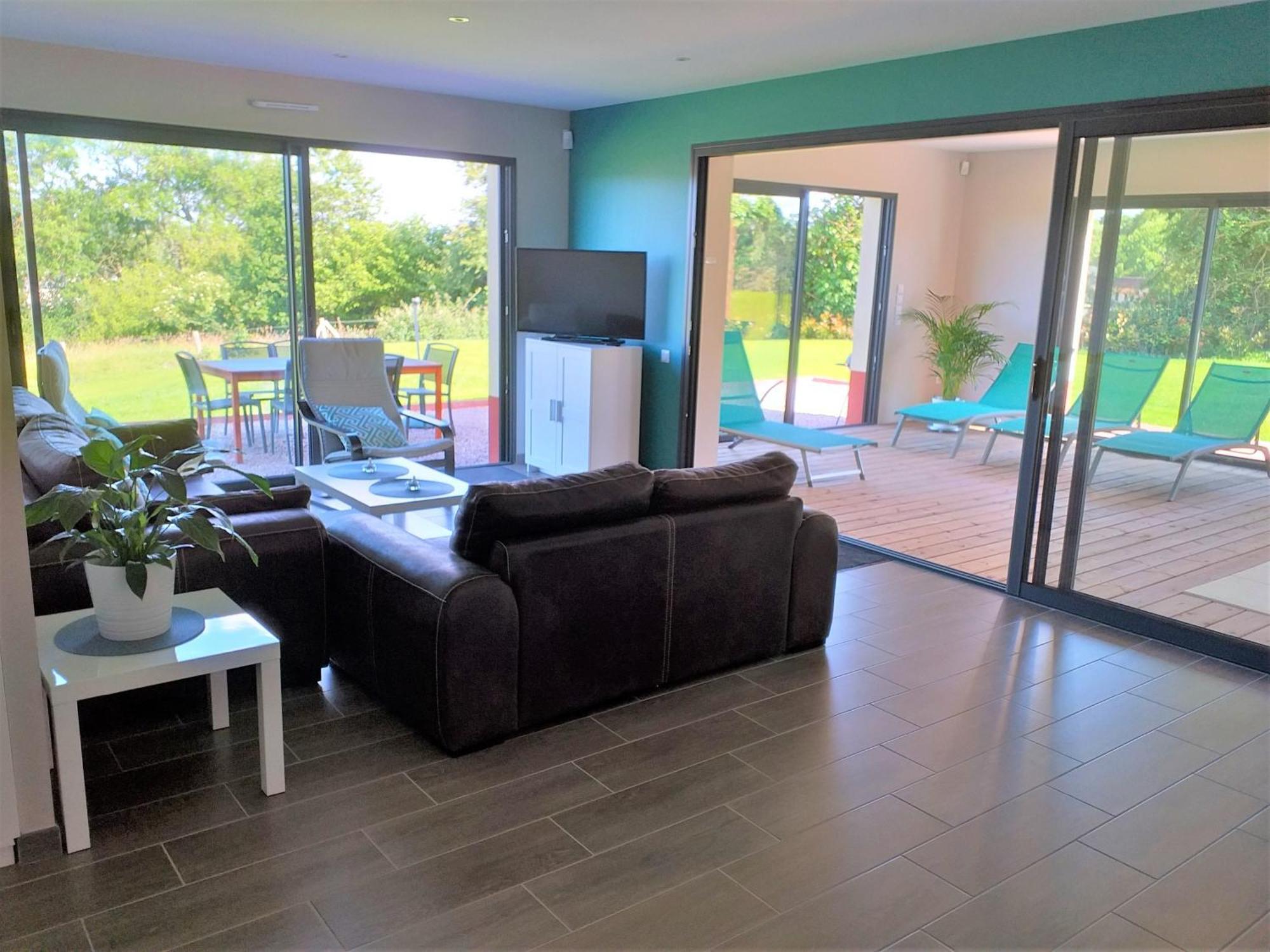 Maison Avec Piscine Interieure Privee Sans Vis A Vis Chauffee Toute L Annee Quiévrecourt Buitenkant foto