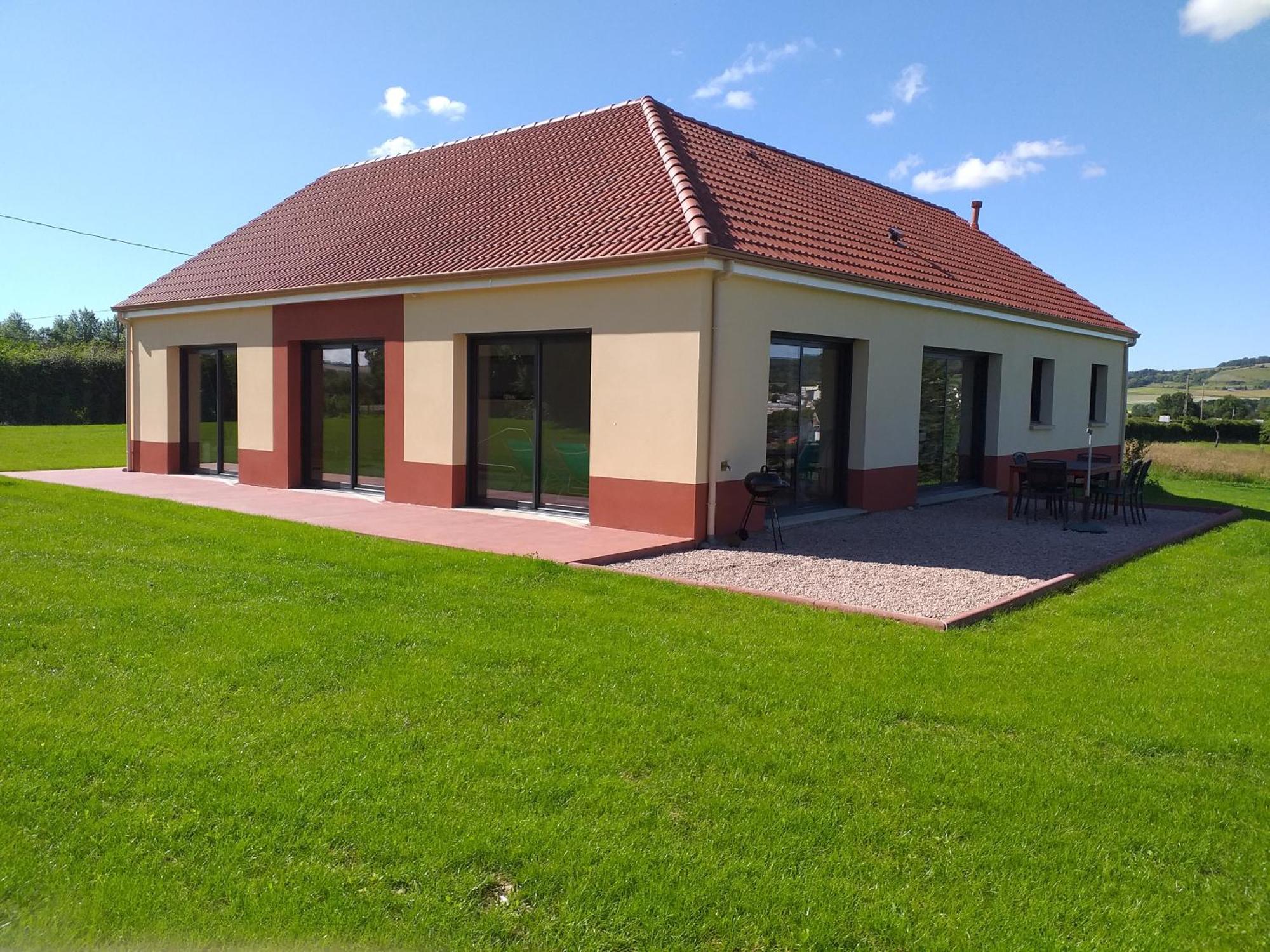 Maison Avec Piscine Interieure Privee Sans Vis A Vis Chauffee Toute L Annee Quiévrecourt Buitenkant foto
